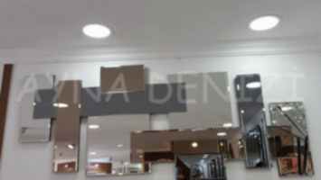 Deko Delikli Model Modern Ayna