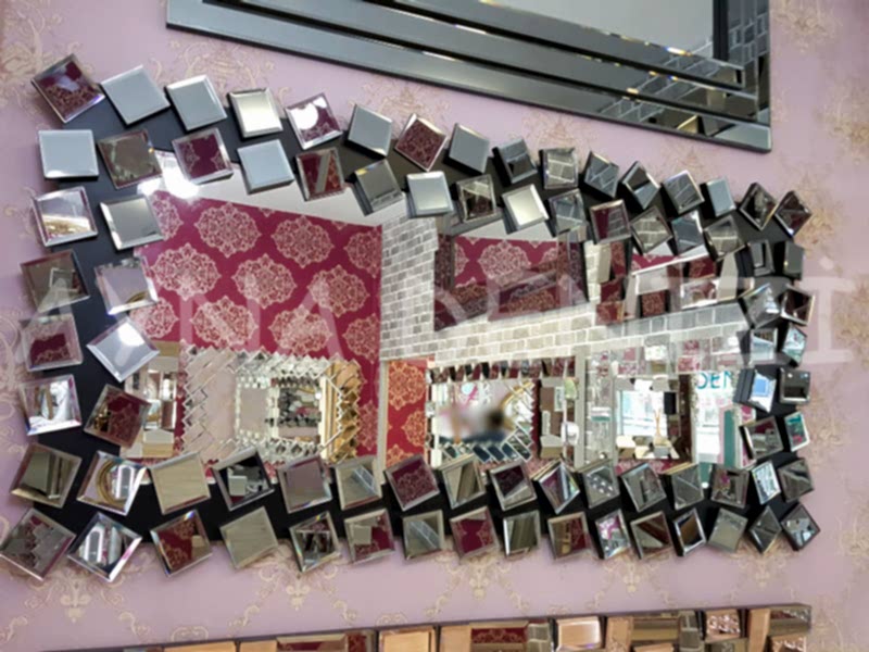 Cube Model Modern Ayna