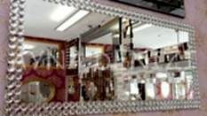 Dikdörtgen Taş Model Taşlı Ayna