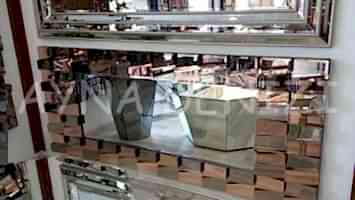 Yeni Dalgalı Model Modern Ayna