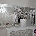 Baklava Dilimli Desenli Ayna