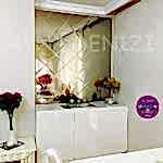 Baklava Dilimli Desenli Ayna