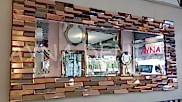 Copper Model Modern Ayna