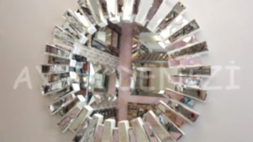 Güneş White Naturel Model Beyaz Şeffaf Renk Modern Ayna