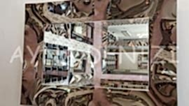 Active Bronze Model Hareketli Modern Ayna