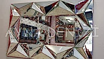 Hipnoz Small Silver Model Modern Ayna