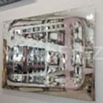 Pandorya Small Silver Model Modern Ayna-1