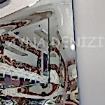 Pandorya Small Silver Model Modern Ayna-23