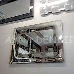 Pandorya Small Silver Model Modern Ayna-5