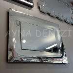 Pandorya Small Silver Model Modern Ayna-8