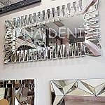 Akustik White Silver Model Beyaz Şeffaf Renk Modern Ayna-11