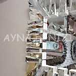 Akustik White Silver Model Beyaz Şeffaf Renk Modern Ayna-13