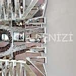 Akustik White Silver Model Beyaz Şeffaf Renk Modern Ayna-17