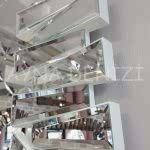 Akustik White Silver Model Beyaz Şeffaf Renk Modern Ayna-20