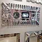 Akustik White Silver Model Beyaz Şeffaf Renk Modern Ayna-4