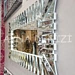 Akustik White Silver Model Beyaz Şeffaf Renk Modern Ayna-5