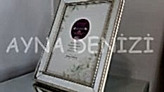 Jesy Fourth Silver Model Gümüş Renk Dekoratif Aynalı Resim Çerçevesi