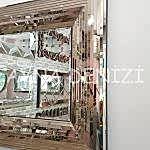 Çizgi Bronze Model Modern Ayna-11