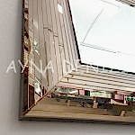 Çizgi Bronze Model Modern Ayna-23