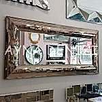 Çizgi Bronze Model Modern Ayna-7