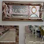 Çizgi Bronze Model Modern Ayna-9