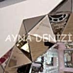 Kristal Bronze Model Modern Ayna-16