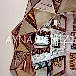 Kristal Bronze Model Modern Ayna-22