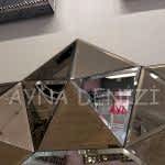 Kristal Bronze Model Modern Ayna-24