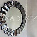 Madalyon Black Smoked Model Siyah Füme Renk Modern Ayna-1