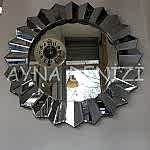 Madalyon Black Smoked Model Siyah Füme Renk Modern Ayna-10