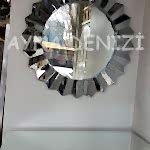 Madalyon Black Smoked Model Siyah Füme Renk Modern Ayna-12
