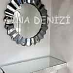 Madalyon Black Smoked Model Siyah Füme Renk Modern Ayna-13