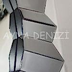 Madalyon Black Smoked Model Siyah Füme Renk Modern Ayna-20