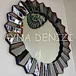 Madalyon Black Smoked Model Siyah Füme Renk Modern Ayna-3