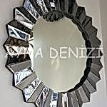 Madalyon Black Smoked Model Siyah Füme Renk Modern Ayna-4