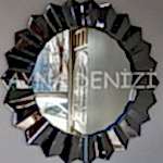 Madalyon Black Smoked Model Siyah Füme Renk Modern Ayna-5