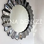 Madalyon Black Smoked Model Siyah Füme Renk Modern Ayna-8