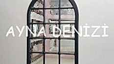 Fondi Model Siyah Renk Dekoratif Pencere Ayna