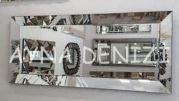 Linerose Silver Model Modern Ayna