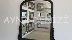 Lady Model Siyah Renk Dekoratif Ayna