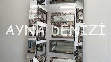 Linerose Small Silver Model Modern Ayna