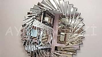 Wind Silver Model Modern Ayna