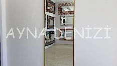 Majeste Elegant Model Gold Altın Renk Metal Çerçeveli Boy Aynası