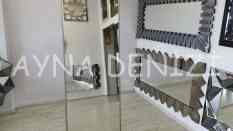 Majeste Luxury Model Silver Gümüş Renk Metal Çerçeveli Ayaklı Boy Aynası