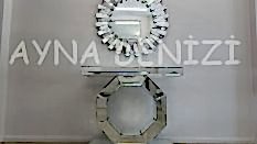 Octagon Model Aynalı Dresuar Takımı