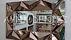 Hipnoz Small Bronze Model Modern Ayna