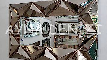 Hipnoz Small Bronze Model Modern Ayna