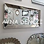 Slice Bronze Model Modern Ayna-11