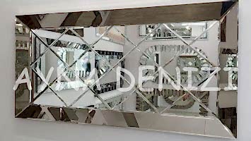 Slice Bronze Model Modern Ayna