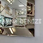 Slice Bronze Model Modern Ayna-36